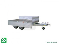 Sponde in alluminio anodizzato apribili su tutti i lati